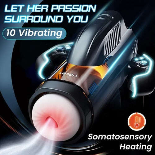 Leten - Vibrating Sucking Masturbation Cup