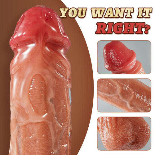 AcmeJoy Thrusting Heating Dildo 9.29 Inch