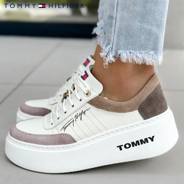 Dámské protiskluzové boty Tommy Hilfiger® 2025 s pevnou podrážkou