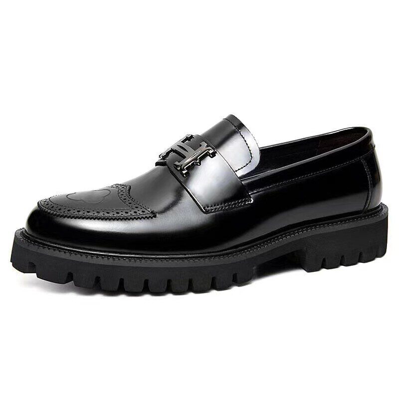 Mocassim de couro elegante e moderno para homem | 50% de desconto🔥