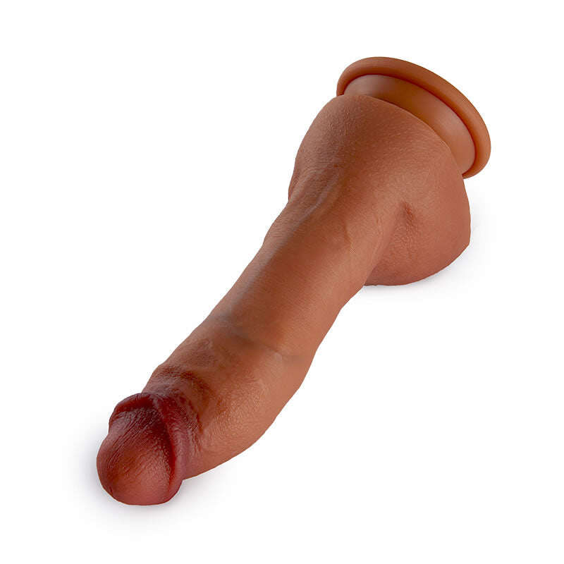 Realističtější dildo s průměrem velkých varlat 3,5 cm