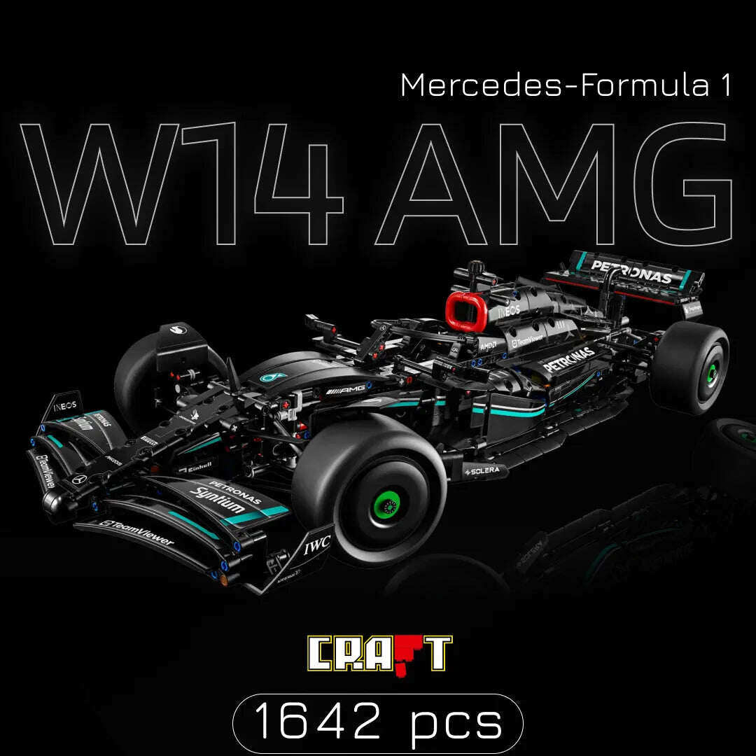 Fórmula 1 - Mercedes-AMG F1 W14 (1642 peças)