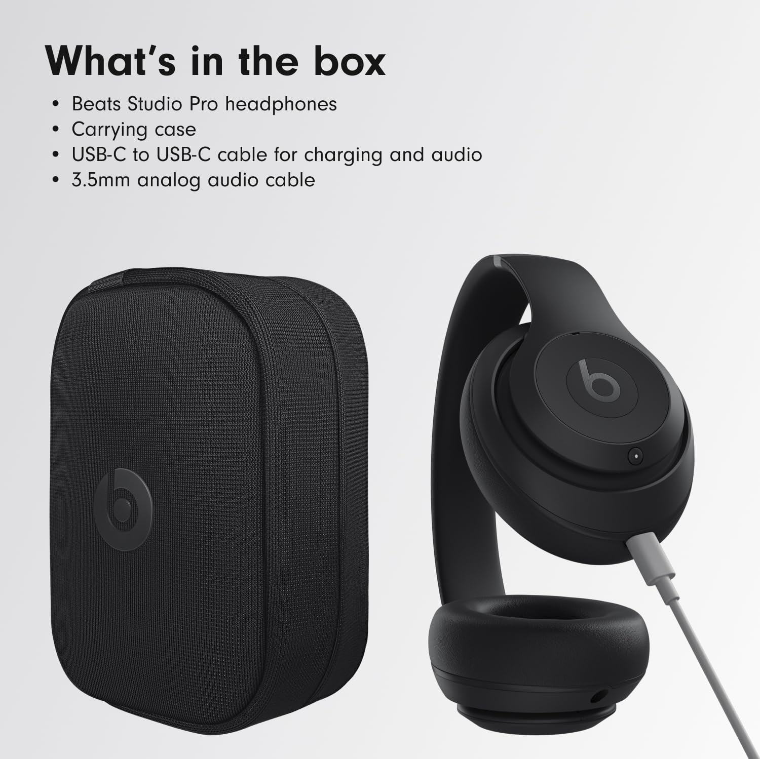 Beats Studio Pro - Fones de ouvido sem fio Bluetooth com cancelamento de ruído