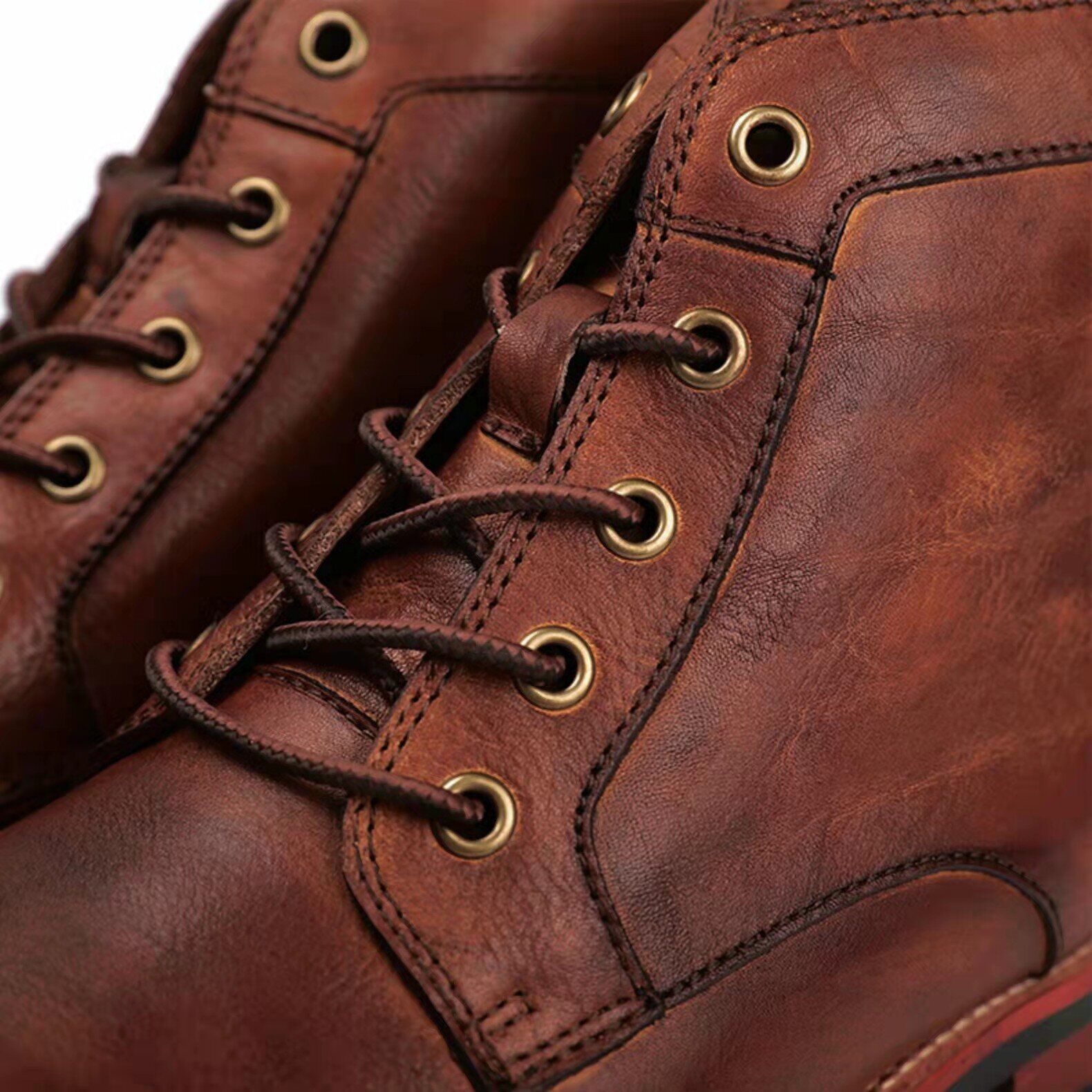 Bota de couro novas e elegantes para homem | Oferta de metade do preço!🔥