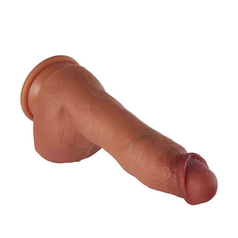 Realističtější dildo s průměrem velkých varlat 3,5 cm