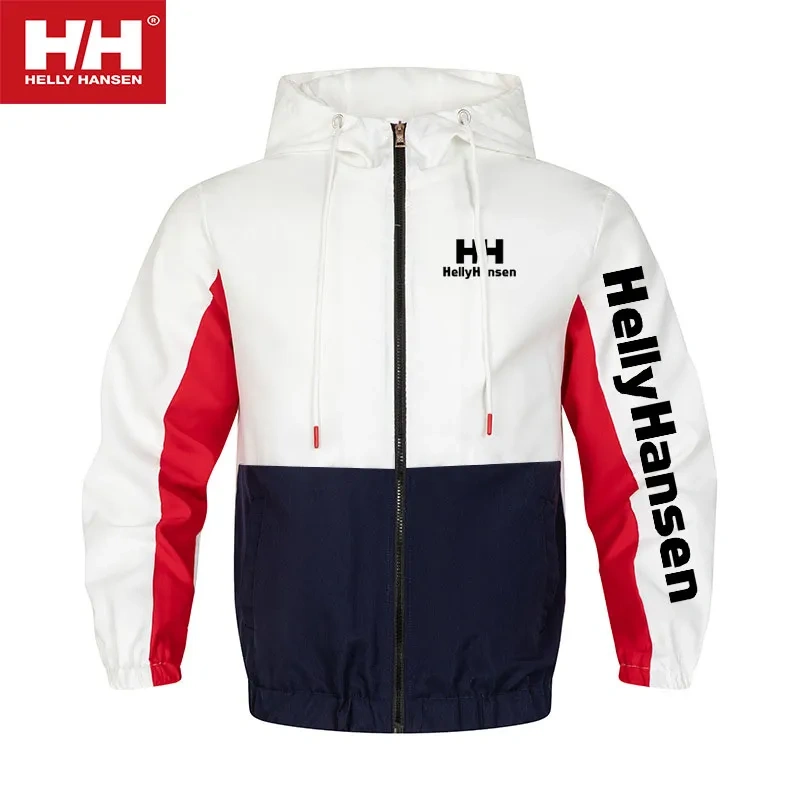 Helly-Hansen férfi nyakú, kapucnis vízálló és szélálló kabát