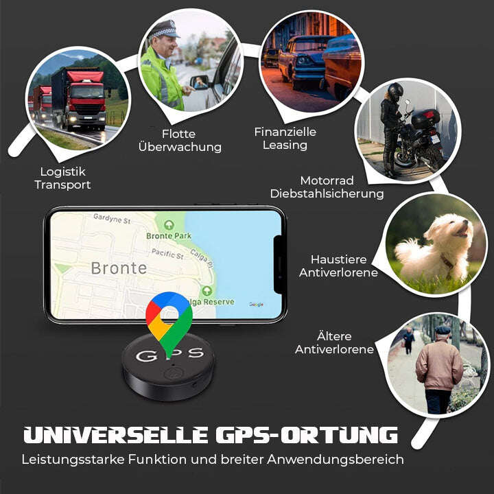 Fivfivgo™ EasyFind Mini Rastreador GPS Magnético