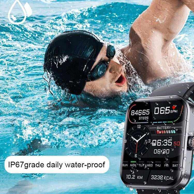 [EGÉSZ NAPOS PULZUS- ÉS VÉRNYOMÁS-FIGYELÉS] DIVATOS BLUETOOTH OKOSÓRA