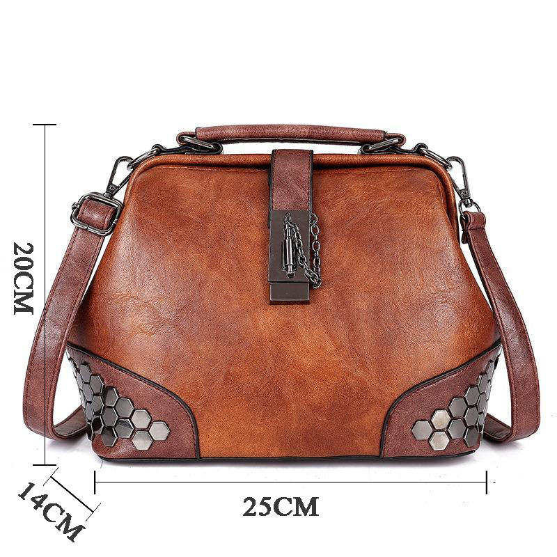 🔥Oferta Especial🔥 Bolsa de couro estilo Vintage