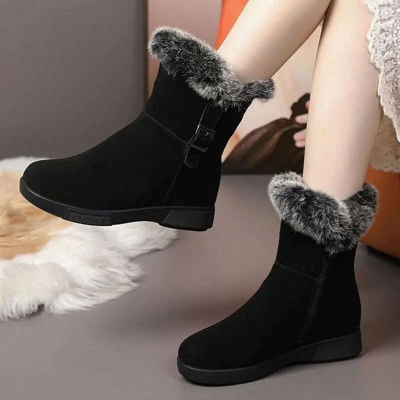 Claire's Furry Boots