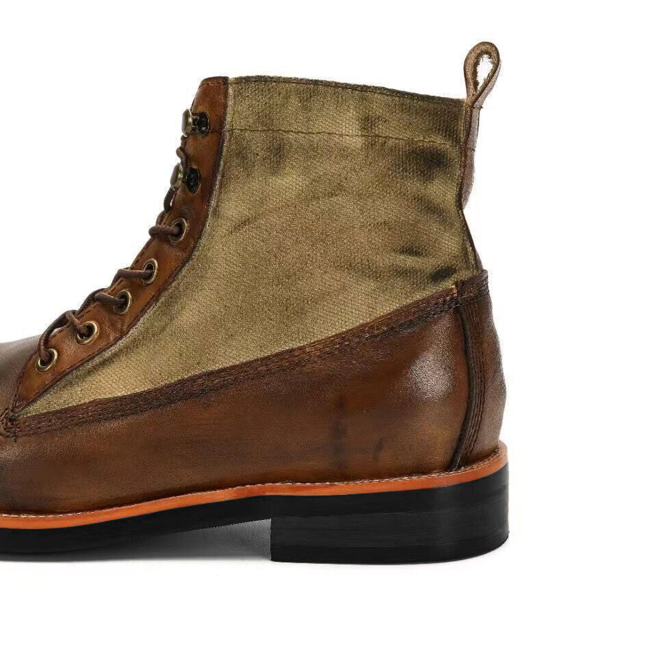 Bota Martin de Couro Casual Clássica | Oferta de metade do preço!🔥