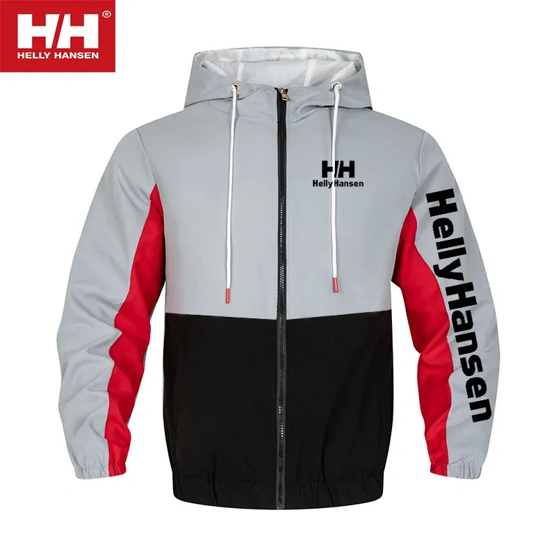 Helly-Hansen férfi nyakú, kapucnis vízálló és szélálló kabát