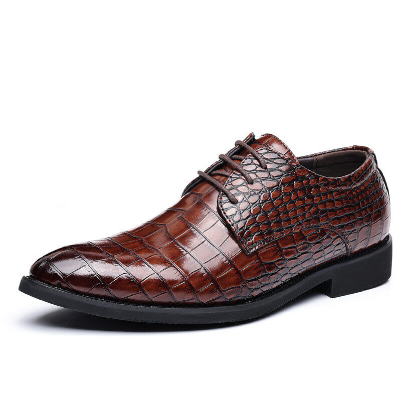 Sapato derby clássico elegante
