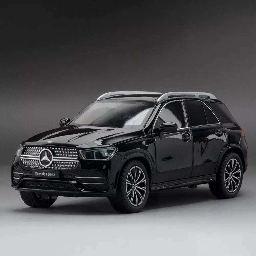 1:24 Carro de brinquedo Mercedes-Benz GLE 350 em alumínio fundido com som e luz