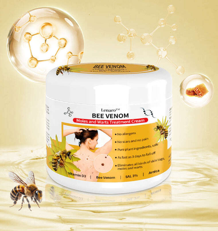 🐝🐝[🌟Loja oficial da marca🌟] Lenaro ™ Creme de tratamento de verrugas e verrugas com veneno de abelha (👨‍⚕AAD RECOMENDA)