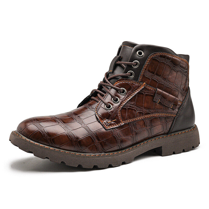 Bota de Couro Martin para Aventura | Oferta de metade do preço!🔥