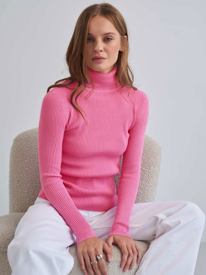 Camisola de gola alta, camisa de malha com fundo, camisola outono 2025, camisola de gola alta, camisola para mulher