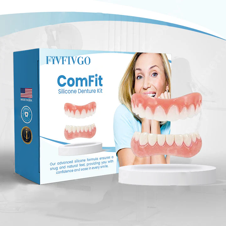 Kit de prótese dentária de silicone Fivfivgo™ ComFit