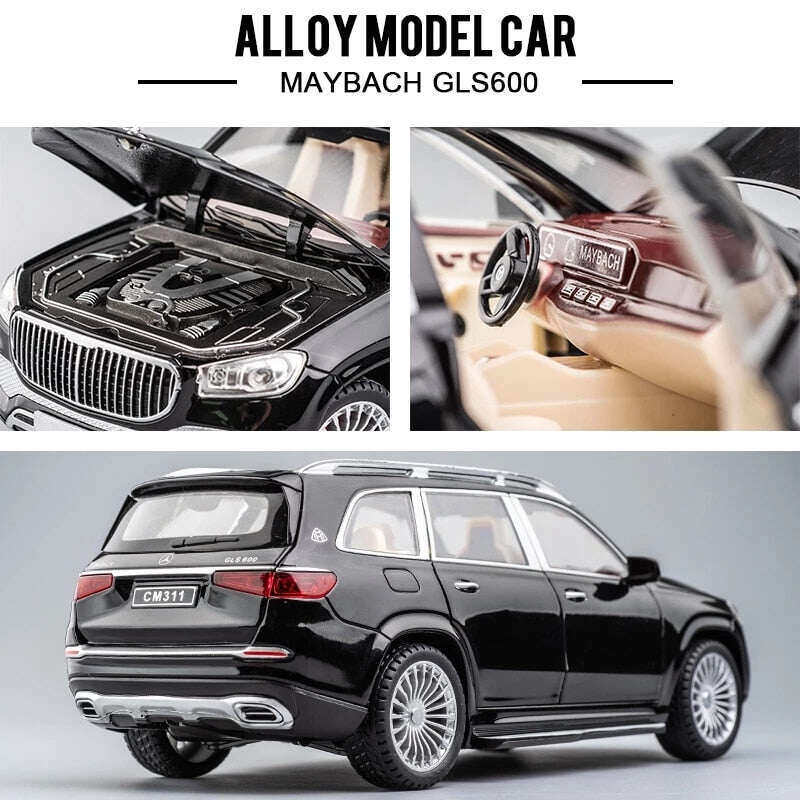 1:24 Mercedes Benz Maybach Gls600 Fundido