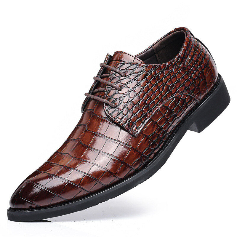 Sapato derby clássico elegante