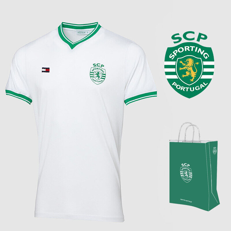 【Limitowany do 50 sztuk】 Nowy zestaw POLO SPORTING CP -Clube SCP Portugalia i Tommy Hilfiger 2024