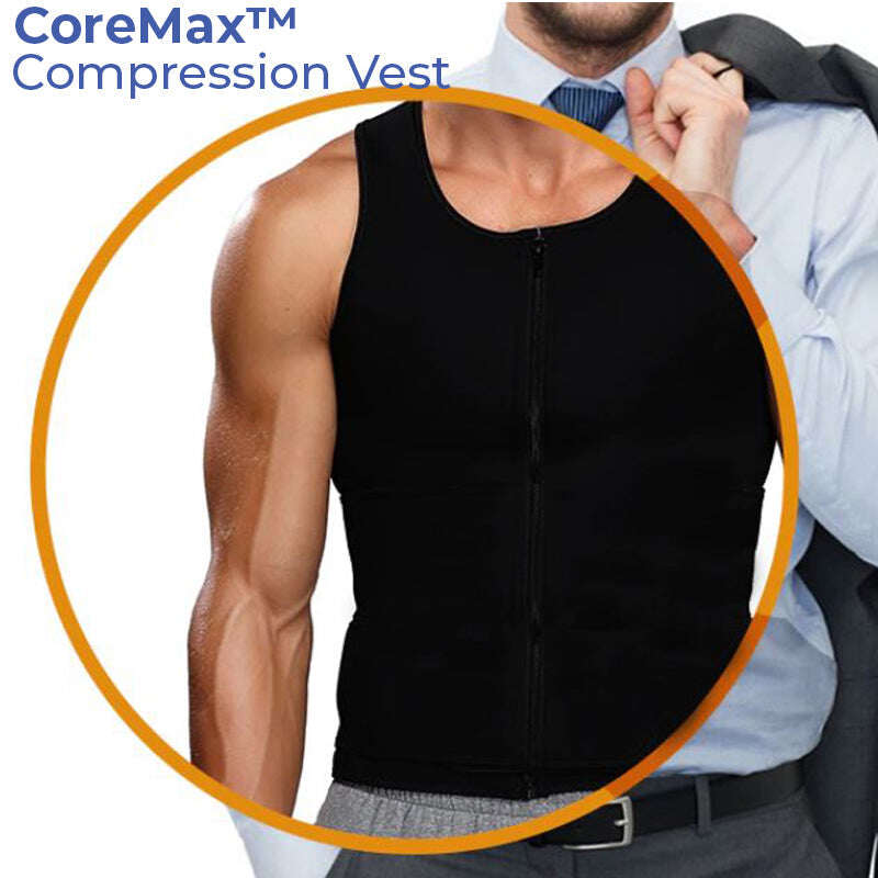 CoreMax™ IONS Sweat Detox kompresijas veste