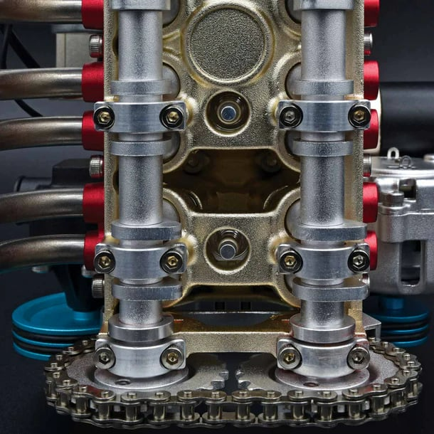 🚗Tehnički V8 mehanički metalni sklop DIY komplet modela motora automobila (3 godine jamstva)