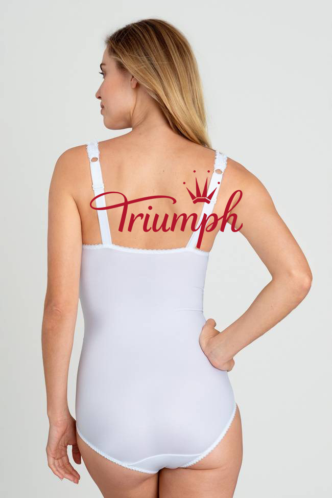 Triumph- (3 peças) Body charmoso de renda