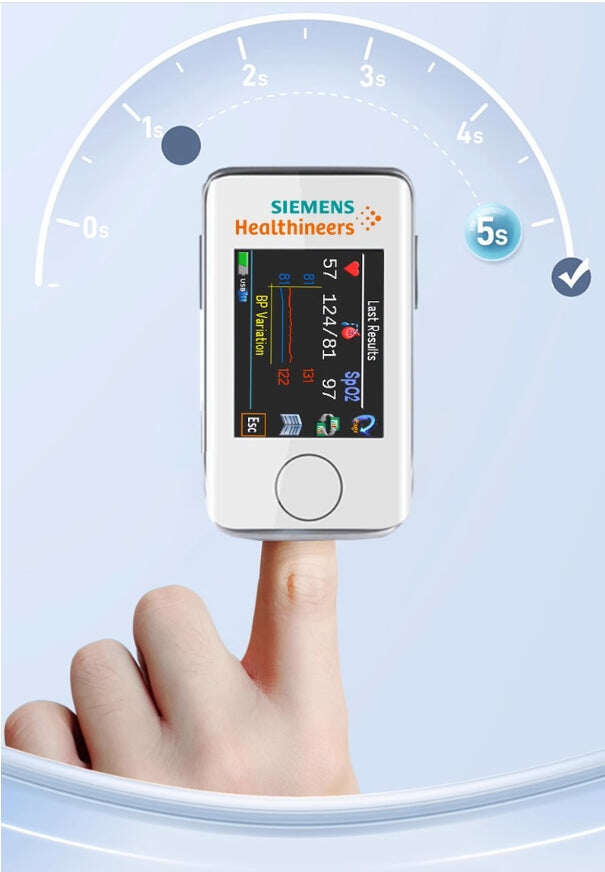 Siemens többfunkciós, nem invazív vércukormérő