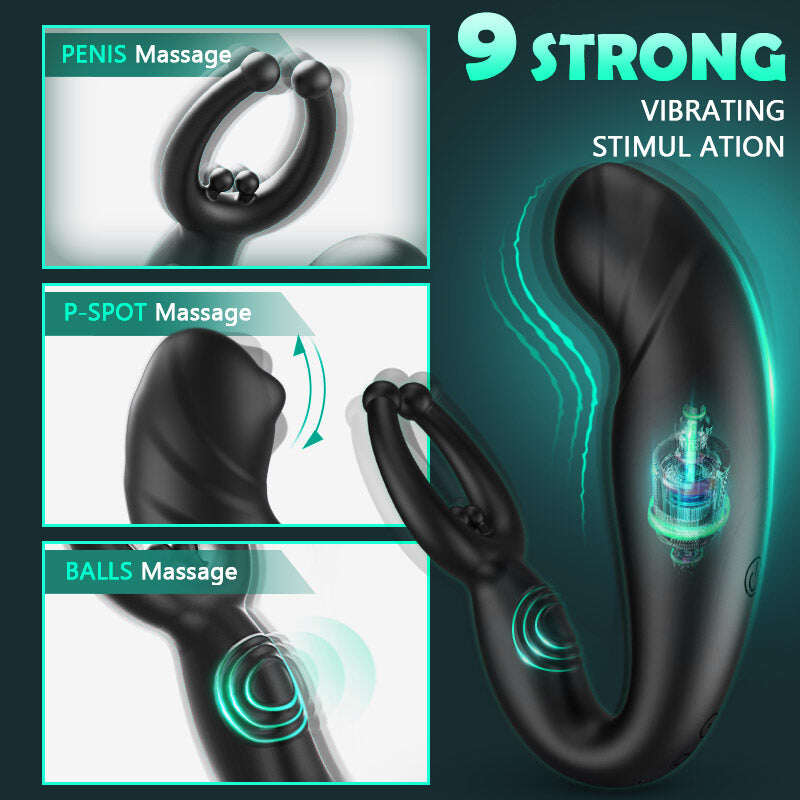 Acmejoy - Bead Massage Prostate Massager