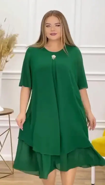 🌷🎁[COMPRE 1, GANHE 1 GRÁTIS][S-5XL] ❤️2024 NOVOS VESTIDOS DE CHIFFON DE ALTA QUALIDADE