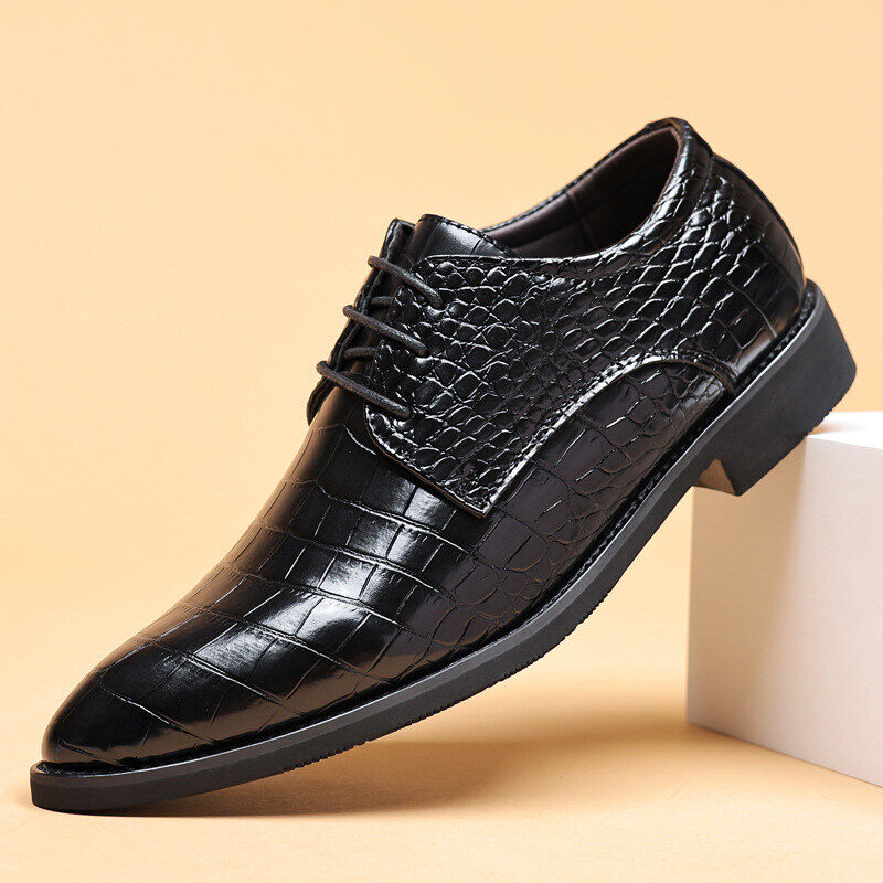 Sapato derby clássico elegante