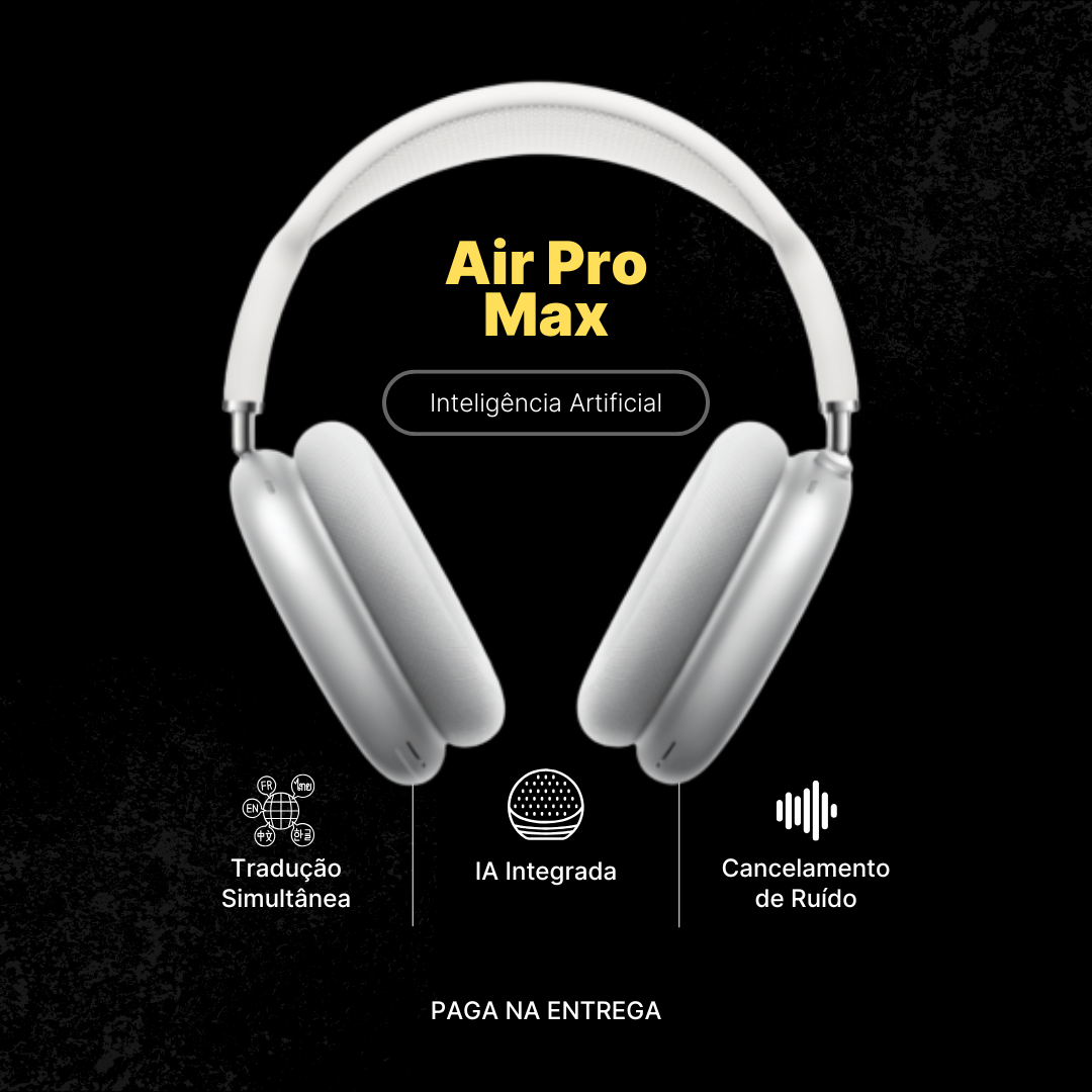 AIRPRO MAX - Auricular com IA integrada