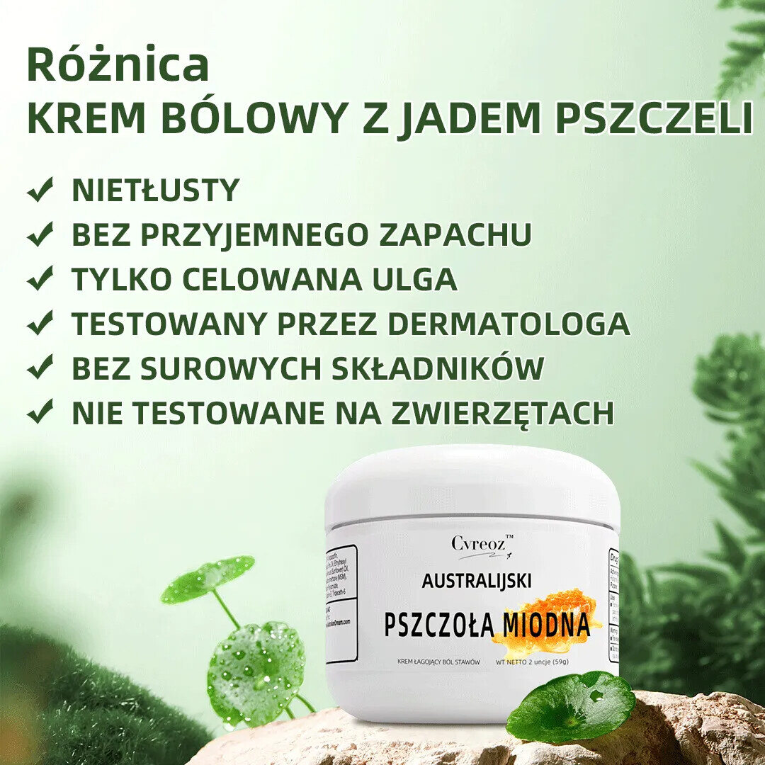 🚩🚩Australian Honey Bee Truison CvreozTM krém fájdalomcsillapításra és csontgyógyításra (🐝 Korlátozott idejű kedvezmény az utolsó 30 percre 💥)