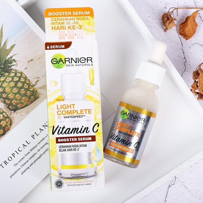 Garnier Serum Instant White Niacinamida 377 ilumina o tom da pele e clareia as marcas de acne