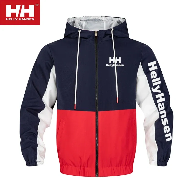 Helly-Hansen férfi nyakú, kapucnis vízálló és szélálló kabát