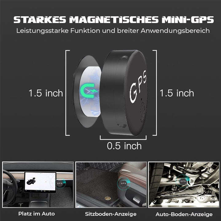 Fivfivgo™ EasyFind Mini Rastreador GPS Magnético