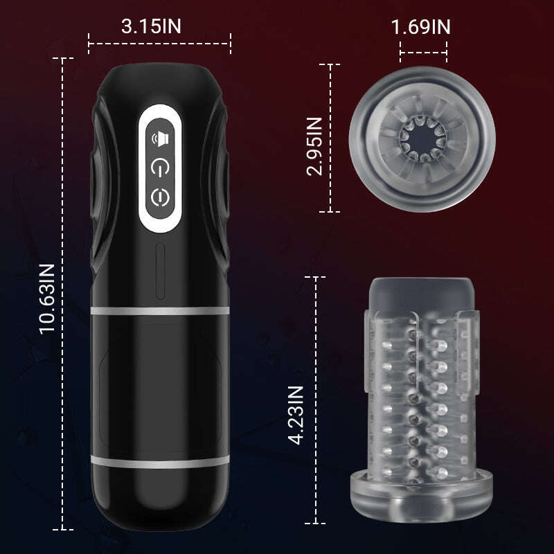 Chainsaw - Telescopic Rotation Masturbation Cup