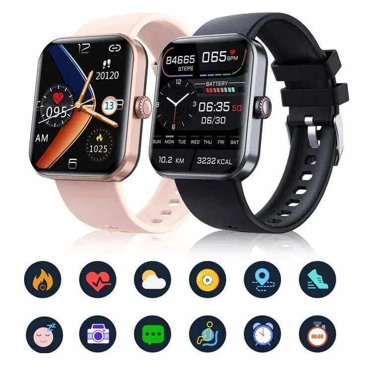 [EGÉSZ NAPOS PULZUS- ÉS VÉRNYOMÁS-FIGYELÉS] DIVATOS BLUETOOTH OKOSÓRA