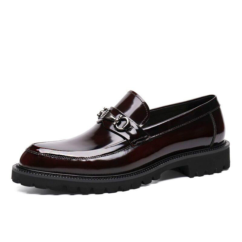 Mocassins de couro elegantes e clássicos para homem | 50% de desconto🔥