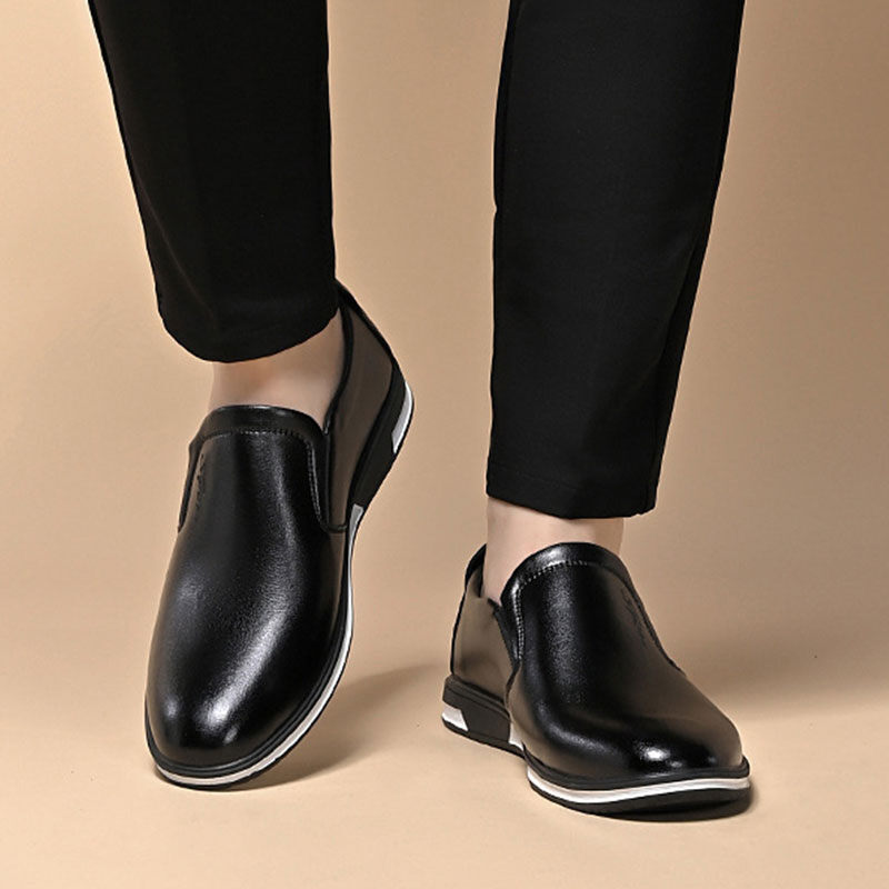 Nova moda mocassins de couro para homem