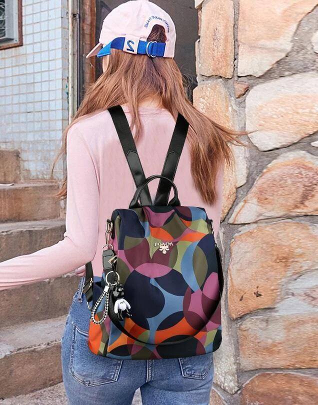 🔥Reducere New Fashion Style Women Frumos rucsac antifurt impermeabil