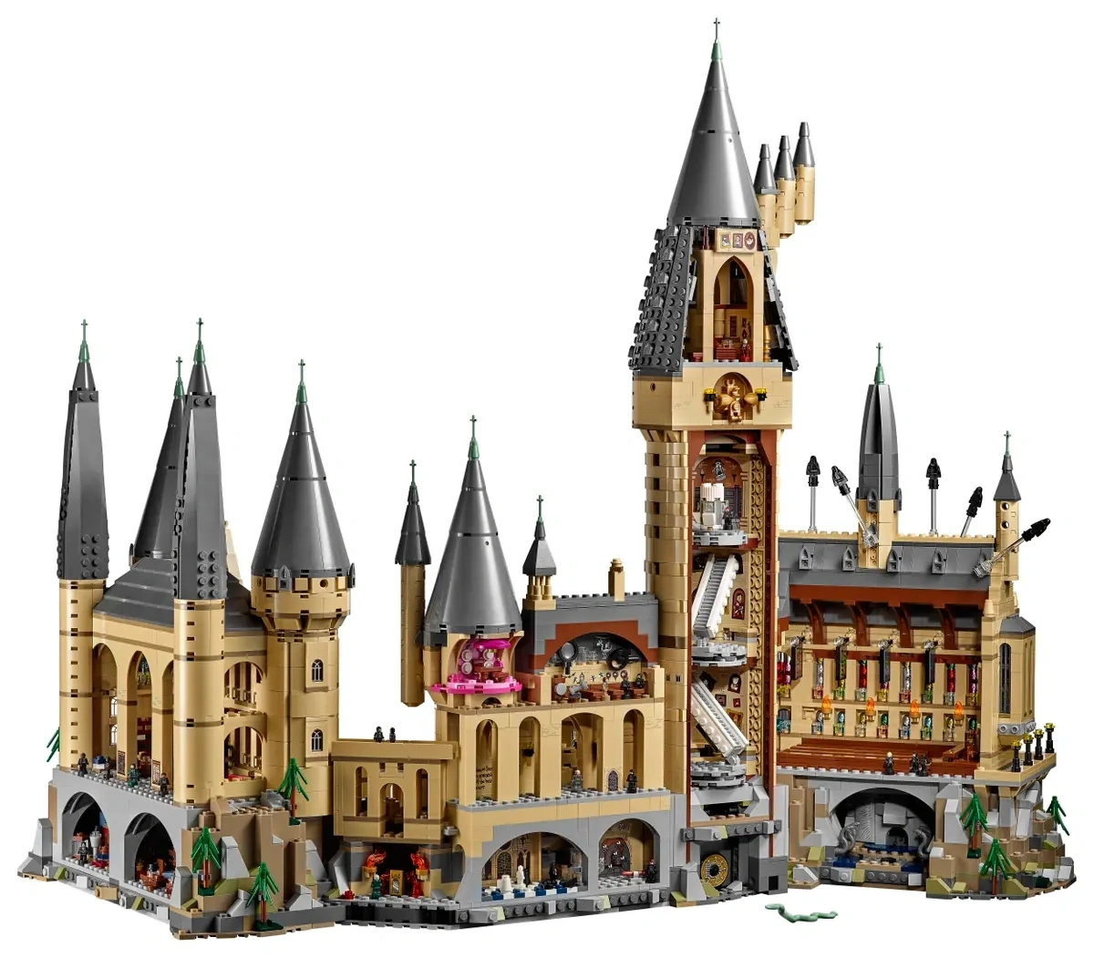 🏰LEGO 71043 ❤️Conjunto de construção do castelo de Hogwarts de Harry Potter