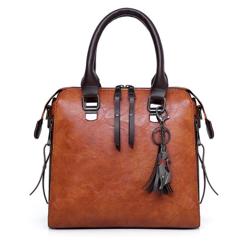 🔥Oferta Especial🔥 Conjunto de Saco de Couro Feminino (4 peças)