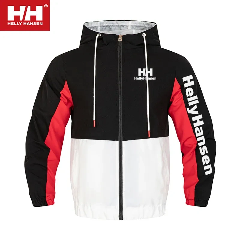 Helly-Hansen férfi nyakú, kapucnis vízálló és szélálló kabát