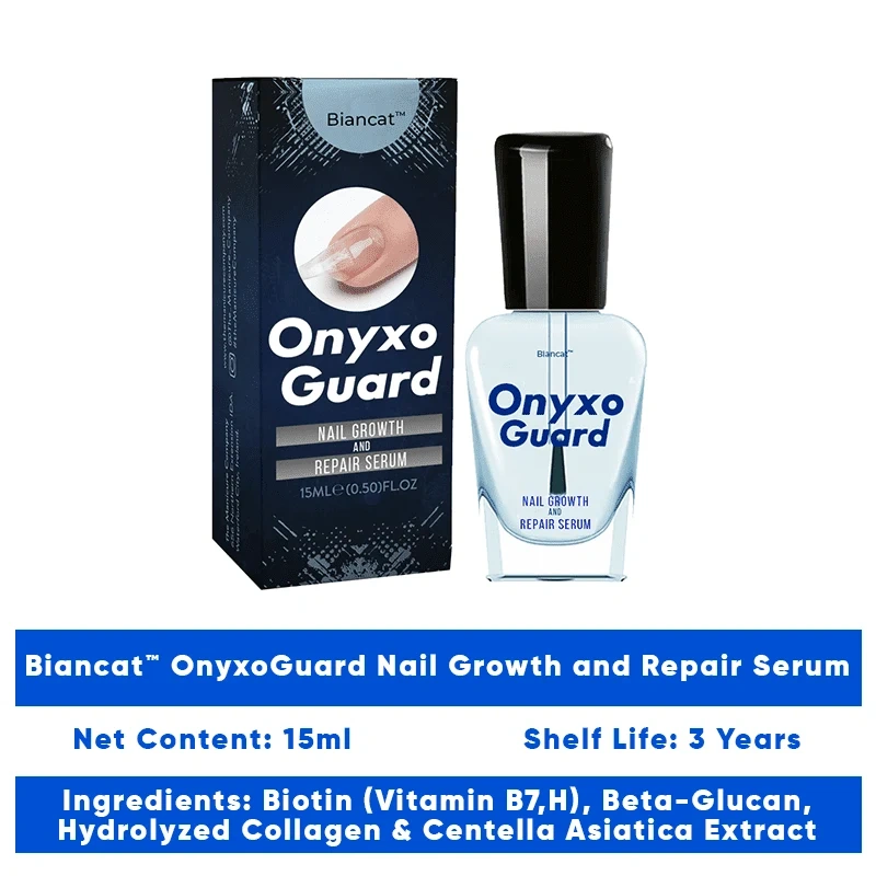 SÉRUM DE REPARO E CRESCIMENTO DE UNHAS BIANCAT™ ONYXOGUARD