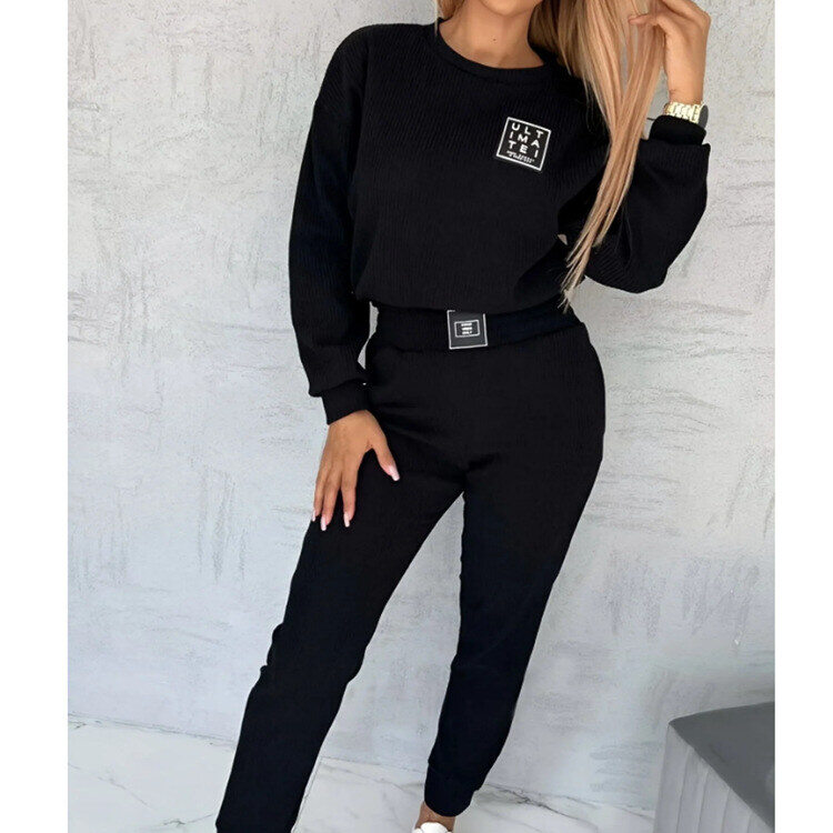 📦Conjunto de sweatshirts de veludo para mulher