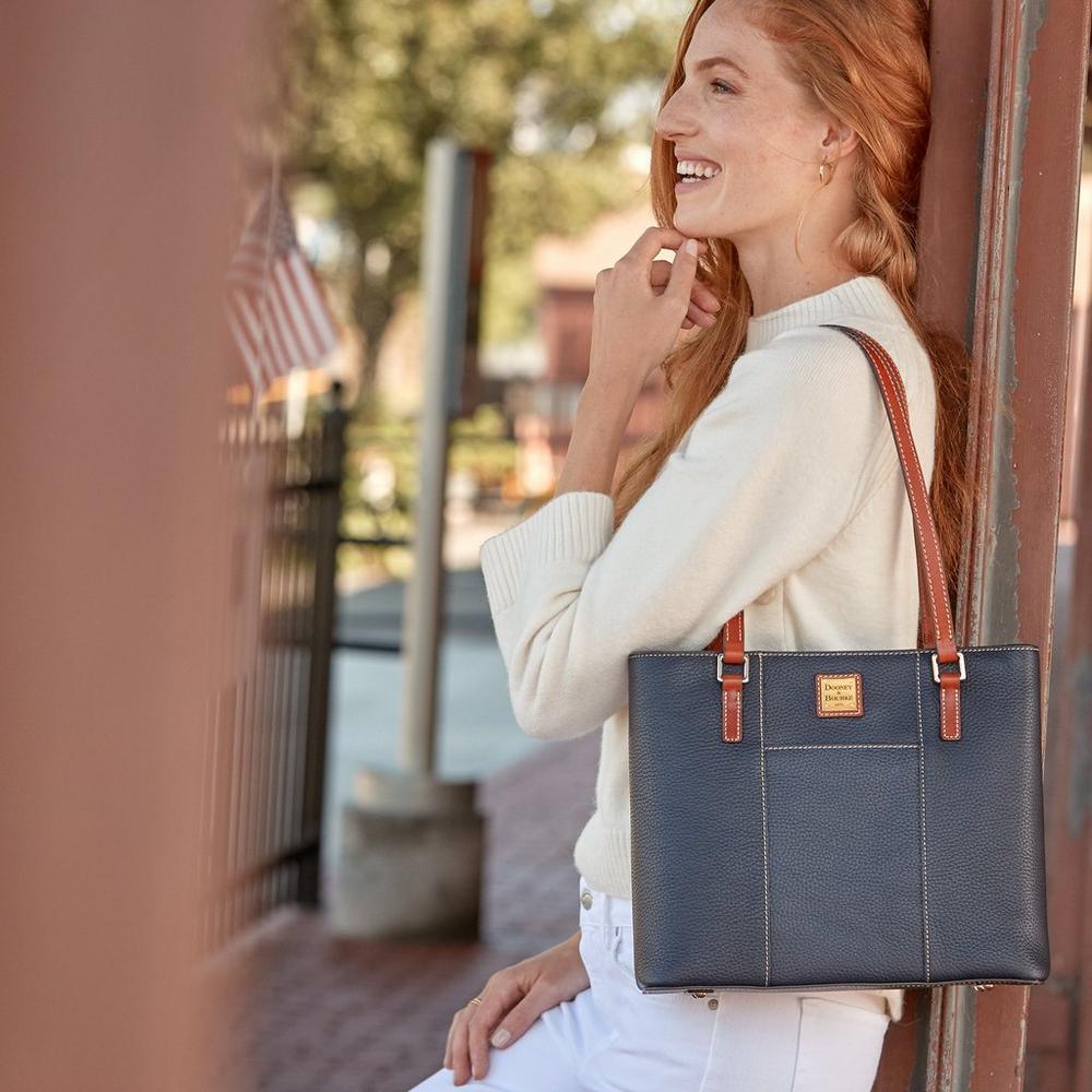 Pebble Leather mažas Lexington Shopper