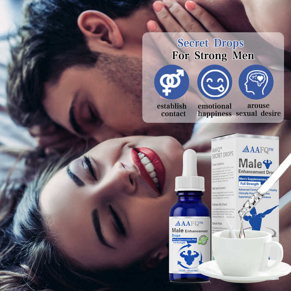 🚀AAFQTM PDE5 Male Enhancement Drops – MUŽ Z OCELE [💥Verzia super výkonu💥]