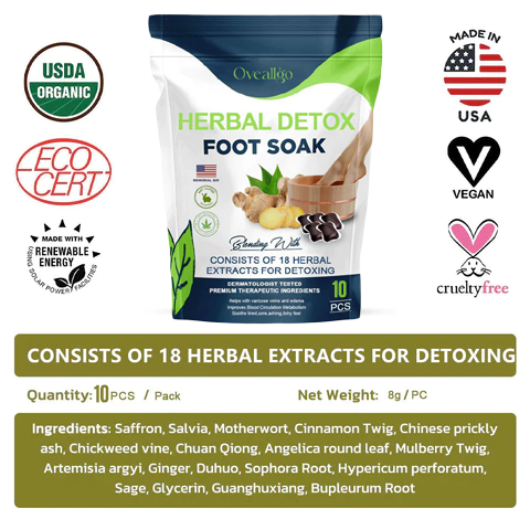 Oveallgo™ Herbal Detox pērles kājām